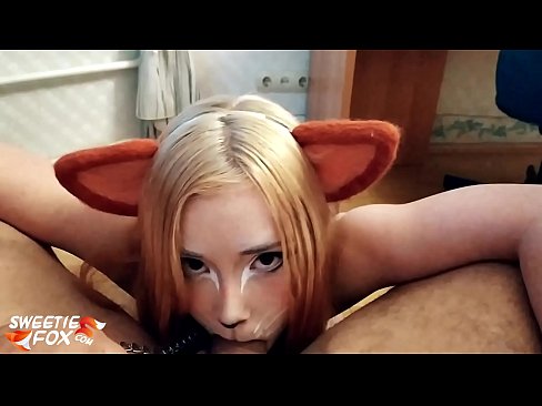 ❤️ Kitsune आफ्नो मुखमा डिक र कम निल्यो ❌ गुदा अश्लील ❌️